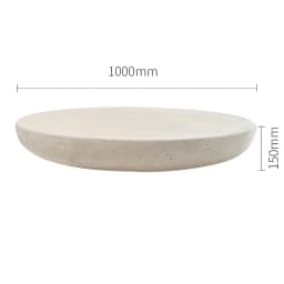 nordic mushroom style round side table designer japanese wabi sabi coffee tables combination