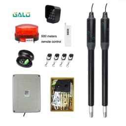 AC110V/220V to 24V Electric Automatic Strong Dual Arm Swing Gate Opener Up to 660 Lbs Hardware Driveway Door KIT