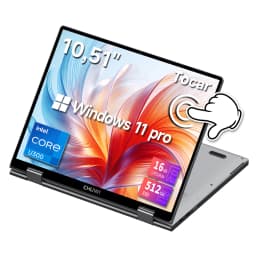 CHUWI MiniBook X Touch Screen Tablet Laptop 2-in-1 Intel U300 16GB LPDDR4X 512G SSD 10.51'' 2K FHD Notebook WiFi6 Windows 11 Convenient Office Computer