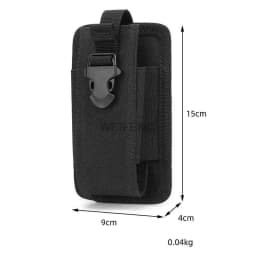 1000D Nylon Tactical Molle Walkie Talkie Holder Bag Radio Pouch Package Sports Pendant Hunting Magazine Mag Pouch