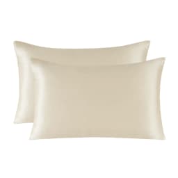 1pair Zipper Pillowcase Both Sides 100% Mulberry Nature Silk Pillow Case For Healthy Single Pillow Cover