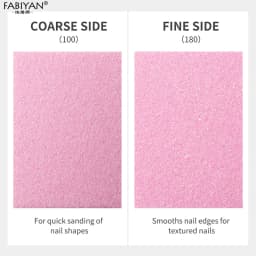 50Pcs/pack Mini Sponge Nail Buffer Block Double Sided Texture Nail File Buffers For Nail Pre-processing Polish Nails Accessories