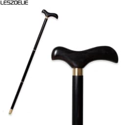 Luxury Red And Black Bird Shaped Handle African Wooden Walking Stick Men And Women Fashionable Canes Elegant Man Walking Sticks