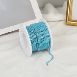 5yards 2mm Top Grade More Colors Acrylic Rhinestone Cup Chain Apparel Rhinestone Trim Sewing Strass Cup Chain For DIY Clothing