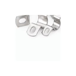 1Pcs Thickened U-Tube Strap Clamp Stainless Steel Horseback Wire Throat HoopCable Fastener Clips Applicable To Pipe OD 8-200mm