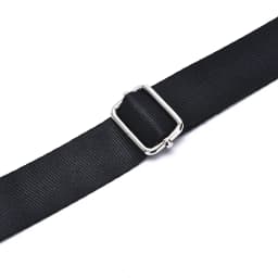 1pcs Black Adjustable Nylon Shoulder Bag Belt Replacement Laptop Crossbody Camera Strap 120x2.5cm