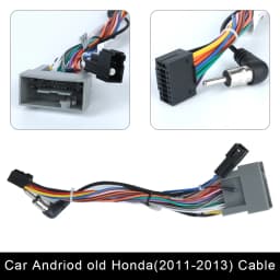 Car Audio MP5 Player ISO Cable Autoradio Radio Accessories for VW Hyundai Honda Toyota Nissan Mitsubish Ford Outlande Suzuki Kia