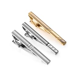 Wed Tie Clips For Men Short Pin Tie Wedding Guests Gifts With Box Tie Clipper To Man Shirt Black Man Cufflinks Fashion Jewelry