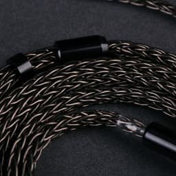 OPENHEART 16 Core Headphone Cable 1 to 2 jack dual 3.5/2.5/4.4mm Balance Cable Silver Plated Copper Upgrade XLR 2m 3m Cable
