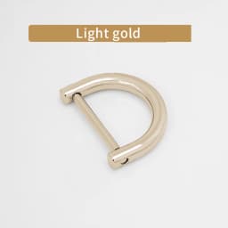 CRAZYSMITH Detachable Open Screw D Ring Buckle Removable Shackle Clasp Bag Straps Modification Hardware Handles Bag Accessories