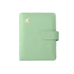 Leather Passport Holder Covers Case Waterproof Travel Credit Card Wallet Cute Passport Book for Women/Men Buckle Passport Cover
