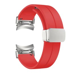 Quick Fit Magnetic Silicone Strap For Samsung Galaxy Watch 6 5 4 40mm 44mm 6 Classic 47 43mm 42 46mm 5Pro 45mm 20mm Sports Band