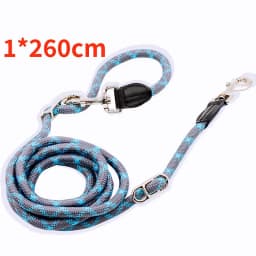 Dog Leash Hands Free Dogs Leash Reflective Leashes for Dog Walking Running Rope 2.4M Long Adjustable Double Leashes Dogs Ropes