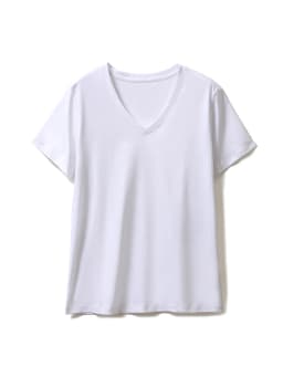 SuyaDream, Women Solid T Shirts, 10% Silk 58% Cotton, V Neck, Short Sleeved Tee, 2025 Summer Candy Colors Basic Cozy Top