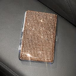 Luxury Sparkling Cigarette Case Slim Style Rhinestone Case Smoking Accessories
