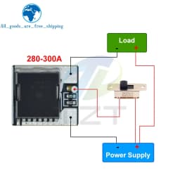 1/3PCS Mini High Power MOS Trigger Switch Drive Module Field Effect Tube PWM Regulation Electronic Switch Control Panel