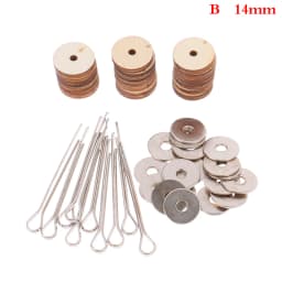 10 Sets Wood Joints Connectors For Handmade Teddy Bear Craft Children Kids Toy DIY Scrapbooking Manual Handicraft Accessory