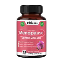Menopause Relief Capsules - Improves Metabolism, Support Weight Management, Hot Flashes, Night Sweats Mood Supplements for Women