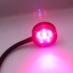 Nano Glo Refugium Aquarium Sump LED High Powered Chaeto Grow Light 6x3W Red Blue Spectrum With Adjustable Clip