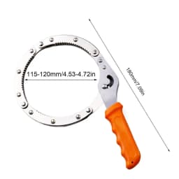 Adjustable Oil Filter Pliers Adjustable Oil Filter Removal Pliers Wrench Handcuff Design Precise Fit Vehicle Maintenance Gadget
