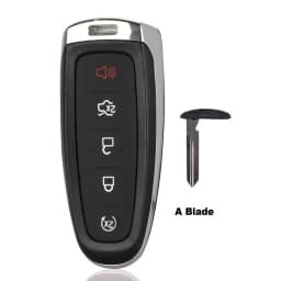 jingyuqin 5 Buttons Remote Car Key Case Cover Fob For Ford Explorer Edge Escape Flex Taurus 2011 2012 2013 2014 2015 Smart Car