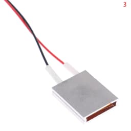 12V 24V 220V AC/DC Constant Temperature PTC Ceramic Heating Plate Air Electric Heater Plate Thermostat Component Heater