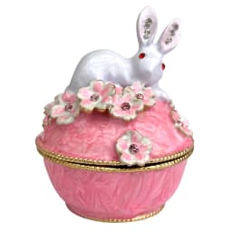 12 Styles Jewelry Trinket Box Hinged Metal Enameled Figurines Hand Painted Storage Case Wedding Ring Holder Home Dresser Decor
