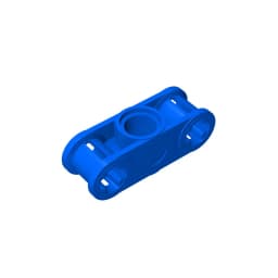 Gobricks 32184 10PCS Connector Perpendicular 3L Parts with Axle and Pin Bricks Technic MOC Building Blocks DIY Truck Car Model