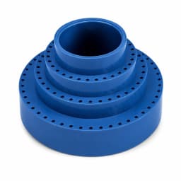 TOKTOS 35/116 Hole Rotary Tool Storage Box 360° Grinding Head Burr Drill Bit Polishing Accessory Organizer for Jewelry Tools