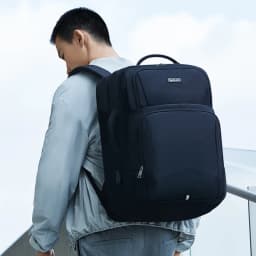 OIWAS Large Capacity Expandable Laptop Backpack USB Charging Port 17.3Inch Waterproof Business Travel Computer Bag for Men Women