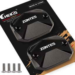 Chekis Is Suitable for Zontes 368g 368E 368K 368D 368m 501g Motorcycle Modification Parts, Brake Master Cylinder Cover, Aluminum Alloy Oil Tank Cover, Hydraulic Oil Tank Decorative Cover