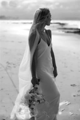 Customized Boho Wedding Dresses for Women Mermaid 2025 Spaghetti Straps Chiffon Beach Bridal Gowns Bride Dress Vestido De Noiva
