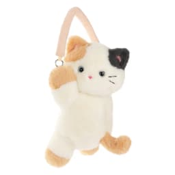 1Pc Cartoon Cat Car Tissue Box Creative Doll Universal Car Hanging Pumping Box Cute Plush Vehicle Tissue Case Paper Hanging Bag