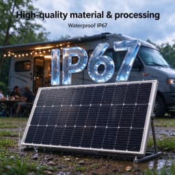 100W 200W 300W 400W Solar Panel 18V Rigid Glass Photovoltaic Panel Monocrystaillne Solar Cell For 12V/24V Battery Charger