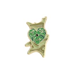 Cartoon Game Elf Enamel Pins Custom Leaf Spliced Fox Octopus Brooches Lapel Badges Animal Plant Jewelry Gift for Friends