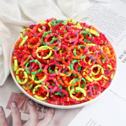 20-100Pcs Hairband Mixed Color Small Elastic Rubber Bands Hair Accessories For Woman Girls Kids Ponytail Holder Scrunchies Gifts