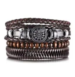 leather bracelet adjust style