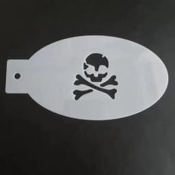 PET Stencil For Face Body Face Painting Paint Reusable Templates For Body Arts Cosplay Halloween Christmas Party