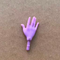 Monster Doll Replacements hands Slim Doll Colorful Hands Clear White Brown Green Purple Blue White Color Doll Parts