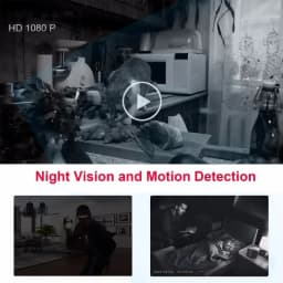 Body Mini Camera Portable 1080P HD Night Vision Video Recorder Wide Angle Motion Detection Magnet Loop Recording Espia Cameras