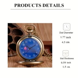Retro Little Prince Quartz Pocket Watch Antique Bronze Hollow Pendant Necklace Watch Romantic Gift