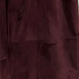 YOLOAgain Double Breasted Suede Jacket Coat Women Real Leather Trench Coat