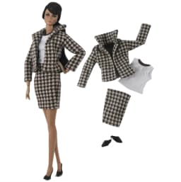 1 Set Doll Clothes 1:6 Scale Dress Outfit for 11.5 Inch 30cm Doll Many Style for Choice Gifts for Girls #09