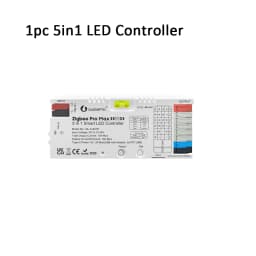 GL-C-601P  ZigBee 3.0 Pro Max 5 in 1 LED Controller RGBCCT RGBW RGB CCT Dim Light Mix 20A Pluggable Fuse App Voice GLEDOPTO