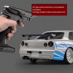 2.4GHz LD RC LD1899 1/18 RC Drifting Car With Gyroscope On-Road Alloy Body Shell Racing Cars Radio Control Children Toy Gift