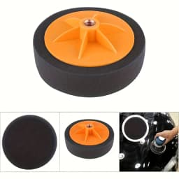 6-Inch Car Polishing Sponge Pad with M14 Thread - Durable Plastic for Buffer Polisher Polishing