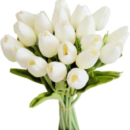 Artificial Flower Realistic Touch Tulip Scrapbooking Home Room Decoration Wedding Garden Archway Garland Festival Bouquet DIY