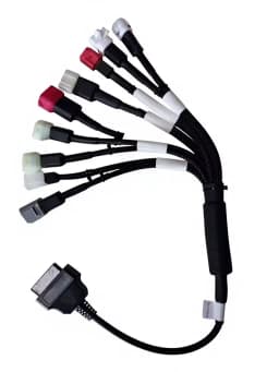 BS6 8in1 Bike Cable OBD One-to-many Extension Wire Compatible with Euro4 Motorcycle for Suzuki for Honda for Yamahafor Kawasaki