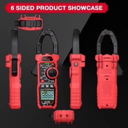 HABOTEST HT208D Digital Clamp Meter AC/DC True RMS Multimeter Automatic Range Tester Current Clamp Meter for Electrical Testing
