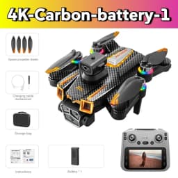 Genuine Drone A19 Pro 8K Professional HD Dual Camera Photography Brushless Foldable Quadcopter 5G GPS RC Distance Drones Toys